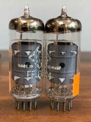 2 Tubes EF804 Telefunken – NOS, Matched pair