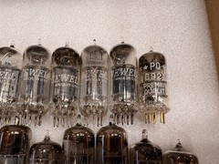 Vintage Tube Audio Guitar Stereo Amplifier Lot 12BH7 6922 5847 Western Electric