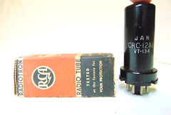 RCA 12A6 VT-134 CV525 Audio Radio Vacuum Tubes TESTED 100+% Original box