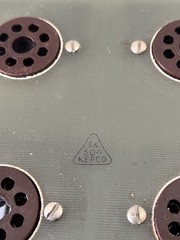 Kepco Model HB 2050 SA 504 Plug In Octal Electron Vacuum Tube Unit