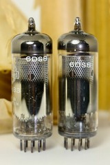 1961 NOS MULLARD ECH83 6DS8 ECH81 6AJ8 MATCHED PAIR TUBES 2 TUBES PER BID