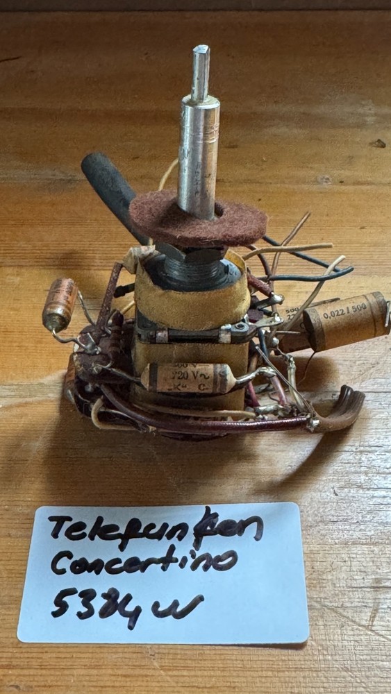 Telefunken Concertino 5384W Volume Pot Original OEM