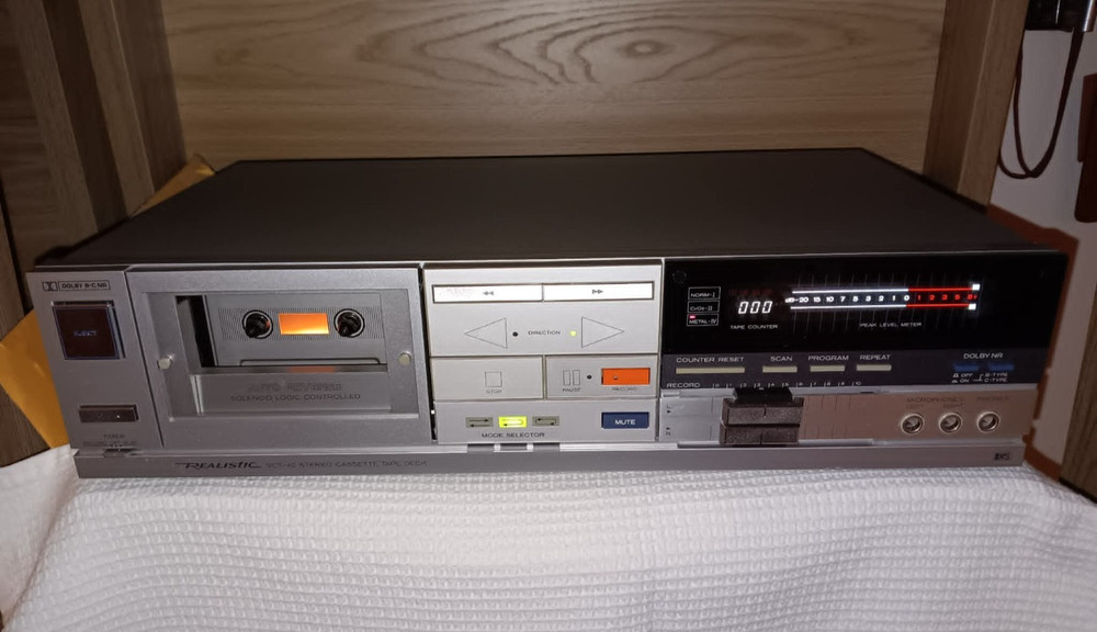 Realistic SCT-42 Stereo Auto Reverse Cassette Deck 14-628 Made by Hitachi – #2