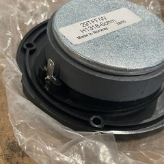 SEAS Prestige 29TFF/W H1318‑06 Textile Dome Tweeters – 6 Ohm – Norway – NOS PAIR