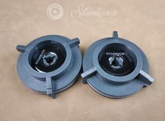 🏅New 1 Pair Of High Quality Nab Hub Adapters For 1/4” Tape Recorders
