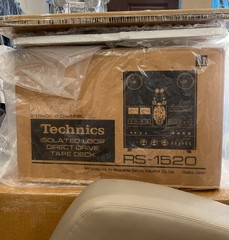 Technics RS-1520 Reel to Reel /New Sealer In box & NOPB RP 9690 Remote Control