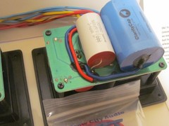 Capacitor recap re-cap kit for Cerwin Vega RE30 RE-30 crossover restoration