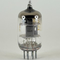 (1) Tested 1976 Western Electric 415A Tube with Box O Ring Halo Getter Code 7639