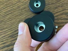 4 New FEET w/ hardware for Vintage McIntosh Amplifiers Heavy-Duty Foot Parts (Qt
