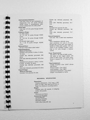 ONE BRAND NEW COPY OF MCINTOSH MC240 STEREO POWER AMPLIFIER OWNER’S MANUAL