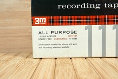Vintage Scotch 1/4-111-6 1.5 MIL 600 Feet Acetate 5″ Reel Recording Tape, USA