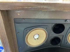 (SET OF 2) VINTAGE SANSUI SP-2500A FLOOR SPEAKERS Made in Japan