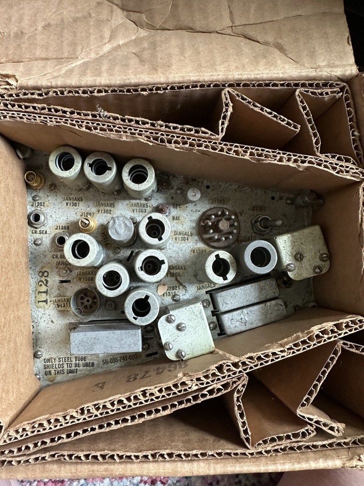 Western Electric GS-15854 BZG Unit Tube Communications Module Original 1955 Box
