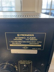 pioneer tx 9500 tuner Vintage 1970’s