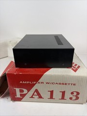 ER P.A. Amplifier PA113 PA-113 Amplifier With Cassette IN BOX NEW