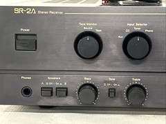 Nakamichi SR-2A Stereo Receiver Stasis Amplifier Audiophile TESTED SEE VIDEO