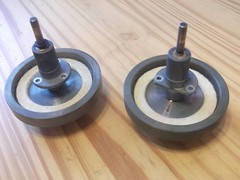PIONEER RT-901 CAPSTAN ASSY RXB-283 W/ BEARING ASSY RXB-174 2EA FREE SHIPPING