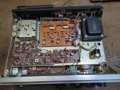 SHERWOOD S-7100A RECEIVER / Recapped / DeoxIt Controls / Dial String / Tested