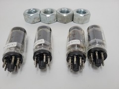 7591 RCA VACUUM TUBES COIN BASE QUAD TEST NOS