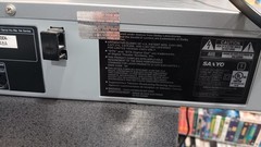 VHS VCR DVD Combo Sanyo DVW-7100A WORKING W/ AV Cords and Movies