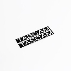 TASCAM BR-20 Tape Deck logo Badge Custom Aluminum 53.8mm(2.12″)X8.8mm(0.34″)