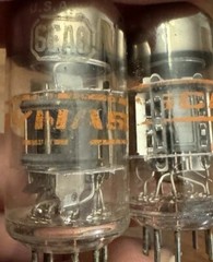 NOS DYNASCAN PAIR – 6EA8 Audio Hifi Tubes