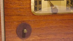 New 1 1/8″ Brown Knob Felt Washers Set of Four – Old Antique Vintage Tube Radio
