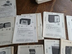 Lot Of 625 SAMS PHOTOFACT Folders Radio/TV/Turntable + Great Variety Dewald A501