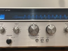 Akai AA-910 Receiver Fully Serviced Excellent Condition Wood Grain Cabinet Japan