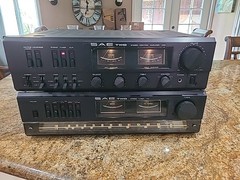 SAE II TWO C3A & T3U VINTAGE INTEGRATED STEREO AMPLIFIER – Receiver + TESTED…