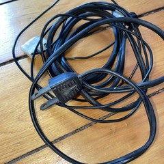 Dual 1218 Vintage Stereo Turntable Parting out- Power Cord / Ground Wire Assembl