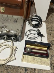 Late 50’s Kudelski Nagra III Reel-to-Reel Tape Field Recorder – Broadcast-Grade