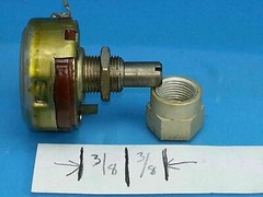 ALLEN BRADLEY 1 MEG OHM POTENTIOMETER 311-0039 TYPE J POT MADE IN USA