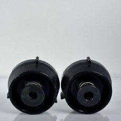 Vintage VIF International Hub Adapter Pair NAB for Reel to Reel Fits Ampex Otari