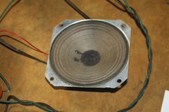 Vintage Set of 3 Sears SilverTone Floor Cabinet Stereo Speakers
