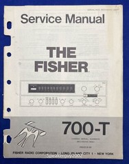Original THE FISHER / 700-T / Service Manual — #3