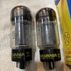 6L6GC, JJ Electronic, Matched Vacuum Tubes