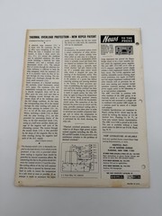 1964 Kepco Power Supply News Bulletin Electronics Vintage Ad Sheet