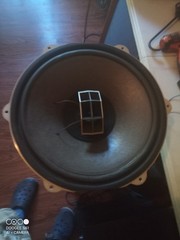 Vintage Pioneer CS-901 15″ Woofer Tweeter coaxial Speaker PAX-381–FROZE WOOFER