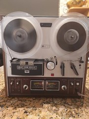 FOR PARTS OR REPAIR- AKAI GX-210D 3-head auto reverse reel-to-reel deck – Japan