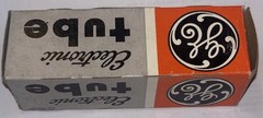 5U4GB/5AS4A GE NIB Vintage NOS Rectifier Vacuum Tube Perfect Balanced & Strong