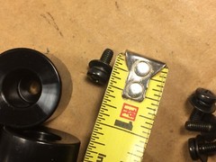 4 New Pioneer FEET w/ hardware for Vintage SX-1500 SX-1000 TD TW Foot Parts .