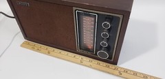 Vintage Sony TFM-9440W AM/FM Radio Woodgrain Tabletop Radio Tested