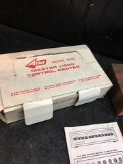 Vtg. Channel Master Video Control Center Model 5620 Original Box and Instruction
