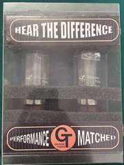 6L6GC Matched Pair Straight Bottle 350C 6P3P & 5881 Mica Spacers 3300 Strength