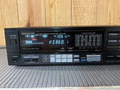 Vintage 1988 Kenwood KR-V45 AM/FM 2 Channel Stereo Receiver 5 Band EQ – Working