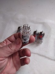 Bundle 5 NOS Fender Groove Tube GT-12AX7 ECC83 12AX7A Preamp Vacuum Tube