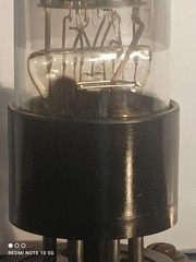 ECC33 MULLARD very rare tube, 100 %. matched both triode.