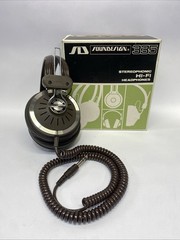 Vintage Headphones Soundesign 355 Stereo Over The Ear Cans Excellent Condition