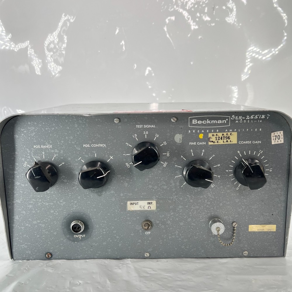 Beckman Model 14 Breaker Amplifier